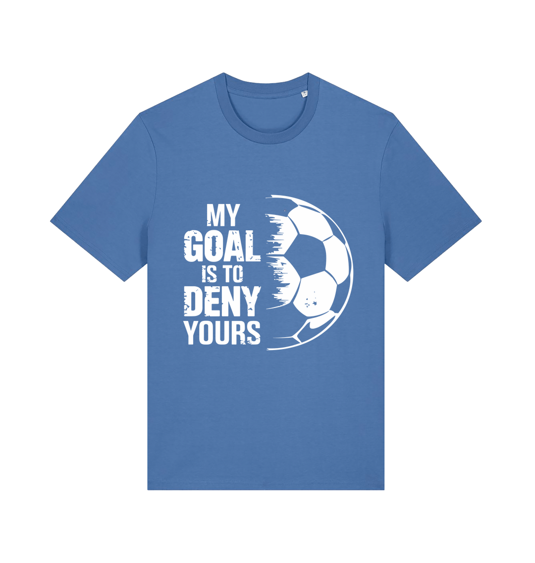 Bright Blue Printed T-shirt Front